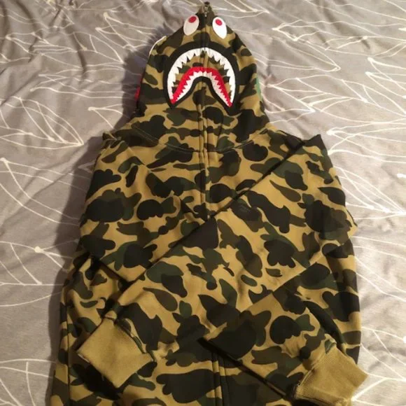 Poshmark bape hoodie sale